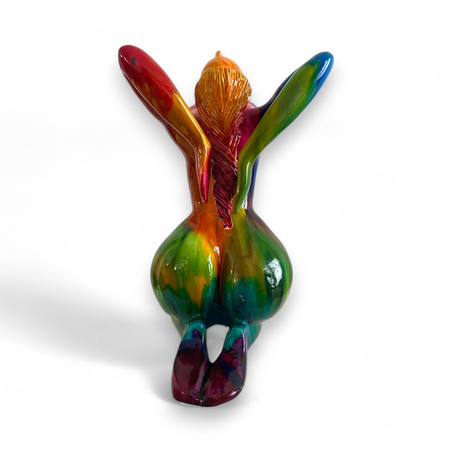 Adoración-Aluminium Woman sculpture