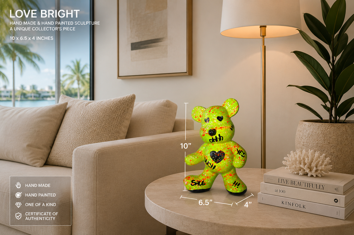 Love Bright – Handmade Contemporary Sculpture