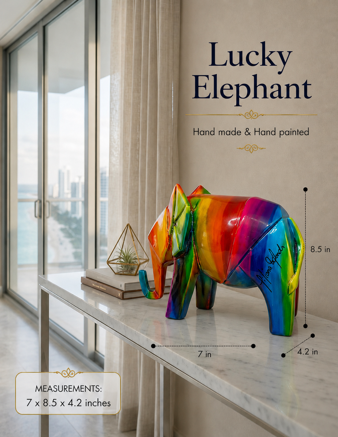 Lucky Elephant (Medium)